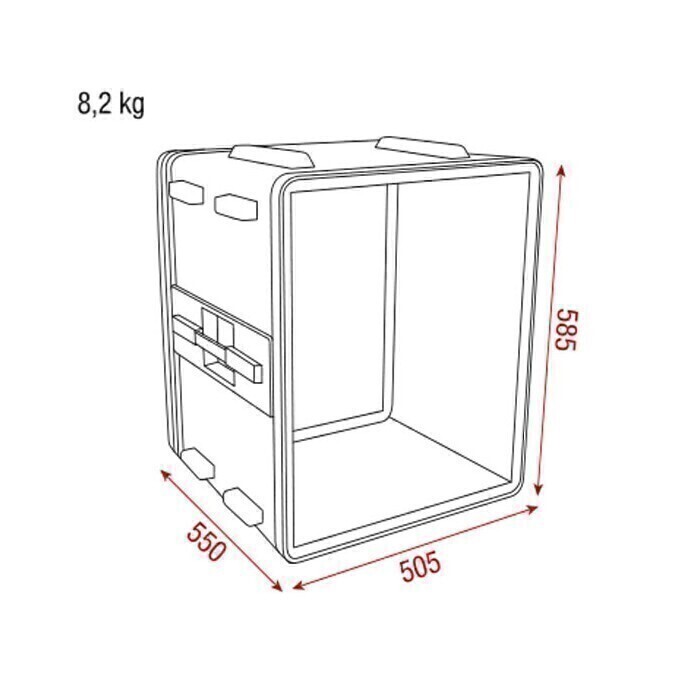 DAP Audio ABS Double Door Case 12HE