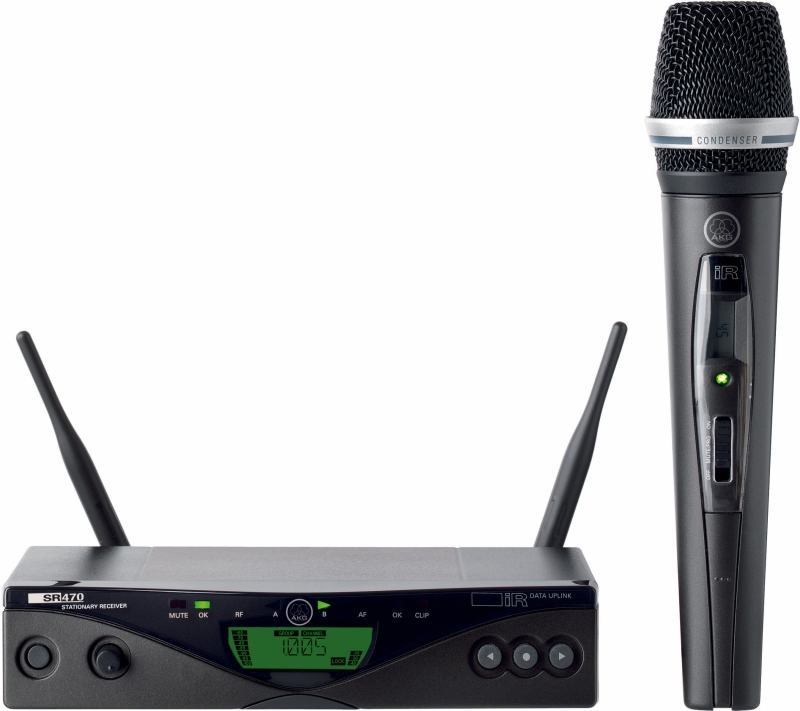 AKG WMS470 Vocal Set mit Wechselkopf C5